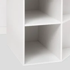Corner Cube Bookshelf White - Room Essentials™ -Room Essentials GUEST 10442b90 158e 4c10 bea8 58aa94636efd