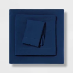 Twin/Twin XL Garment Washed Microfiber Solid Sheet Set - Room Essentials™ -Room Essentials GUEST 2f52748f 61b8 499f 901a 64bc515f19d4