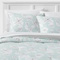 Floral Print Microfiber Reversible Comforter & Sheet Set Mint Green - Room Essentials™ 15 Floral Print Microfiber Reversible Comforter & Sheet Set Mint Green - Room Essentials™ -Room Essentials GUEST 7ee2c25d de84 41cd aefc 85519c817fa3