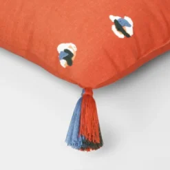 Abstract Dots Embroidered Cotton Square Throw Pillow - Room Essentials™ -Room Essentials GUEST c189501b 665b 484f a7bd 0be577802d41